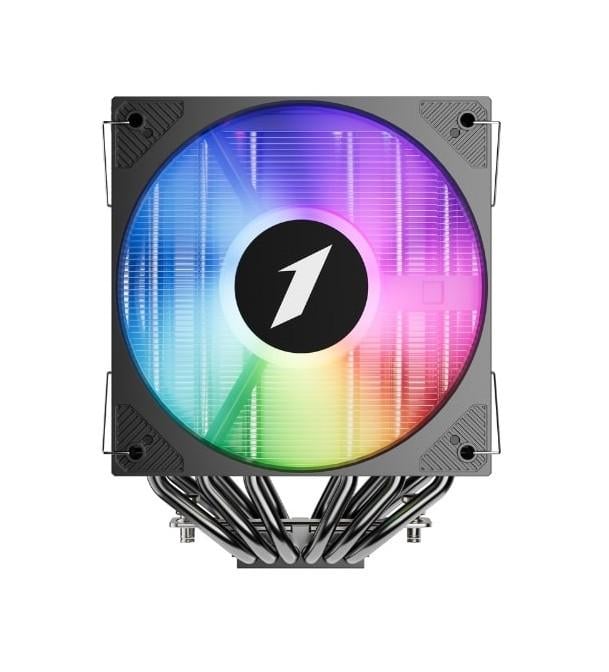 Кулер процессорный с вентилятором 1stPlayer CY12LD ARGB Black (CY12L-D-BK)