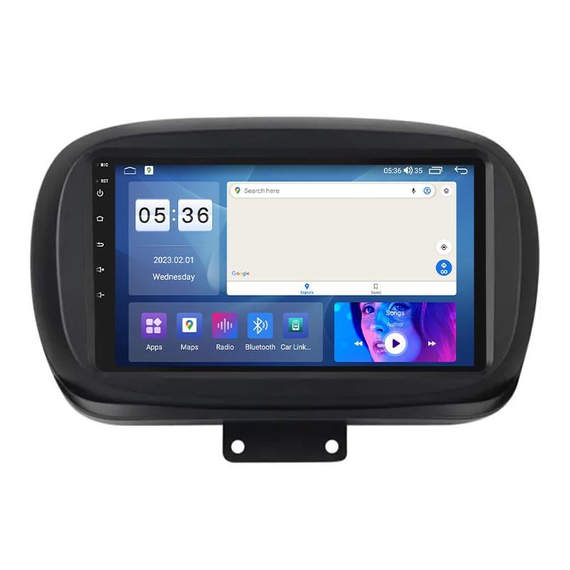 Автомагнітола штатна Lesko CarPlay/4G/Wi-Fi/GPS для Fiat 500X I 2014-2018 2/32Gb 9" (2085117663)