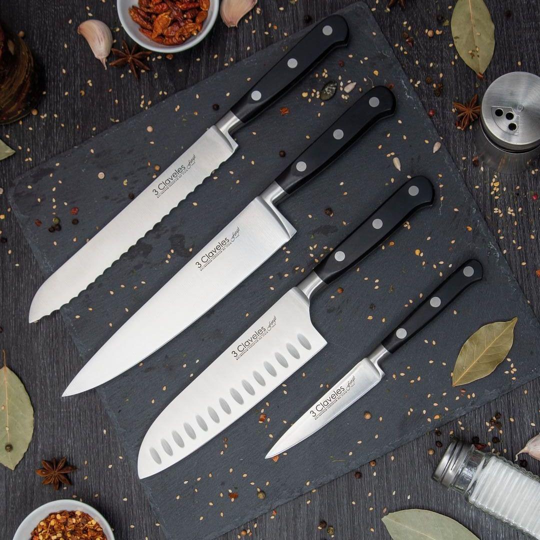 ᐉ Набор кухонных ножей 3claveles Forge 4 предмета (OH0035)