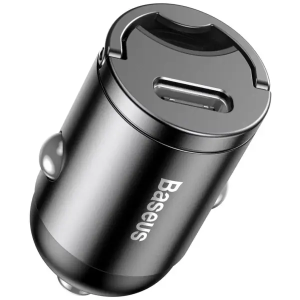 Зарядний пристрій автомобільний BASEUS Tiny Star Mini PPS Car Charge Type-C Port 30 W Gray (VCHX-B0G)