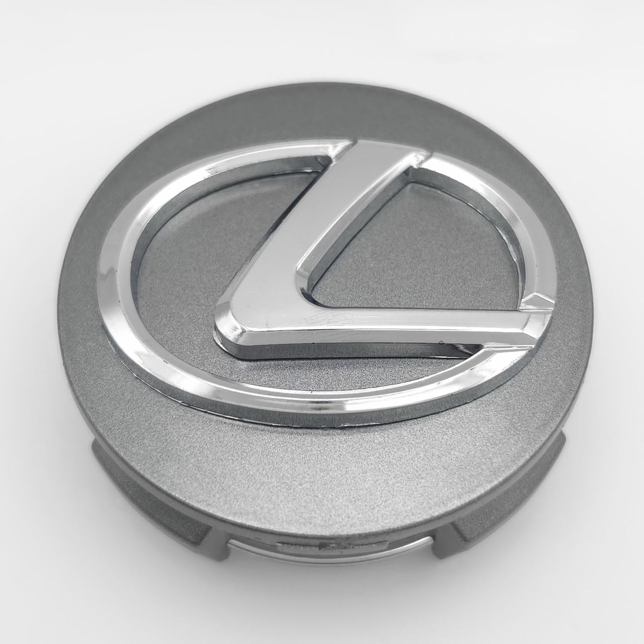 Колпачок заглушка ступицы колеса Lexus 62 мм тип 1 Серый (3007010494)