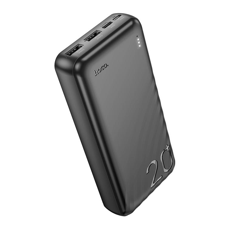 УМБ Hoco Element Power Bank J123A 20000mAh 2USB/1Type-C/2A (24151)