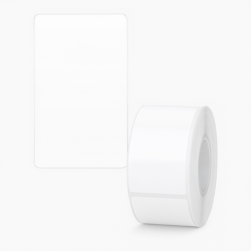 Этикетки для термопринтеров NIIMBOT B1/B21/B3S 40x60 мм 125 шт. Прозрачный (A2G88318501)