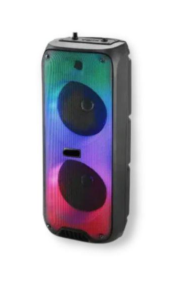 Колонка-бумбокс портативная XPRO RX-6258 30 Вт USB/SD/FM радио/Bluetooth/1 микрофон/ДУ (MER-15660)