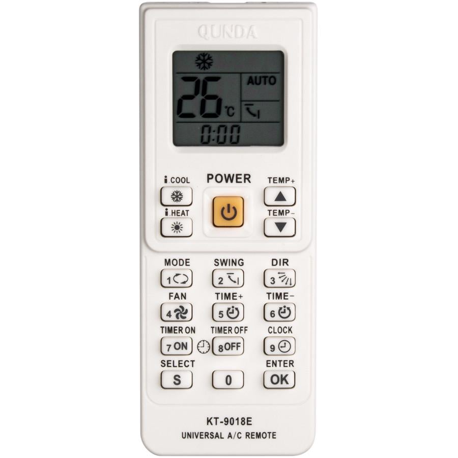 Пульт для кондиционера QUNDA KT-9018 4000 кодов (2586)