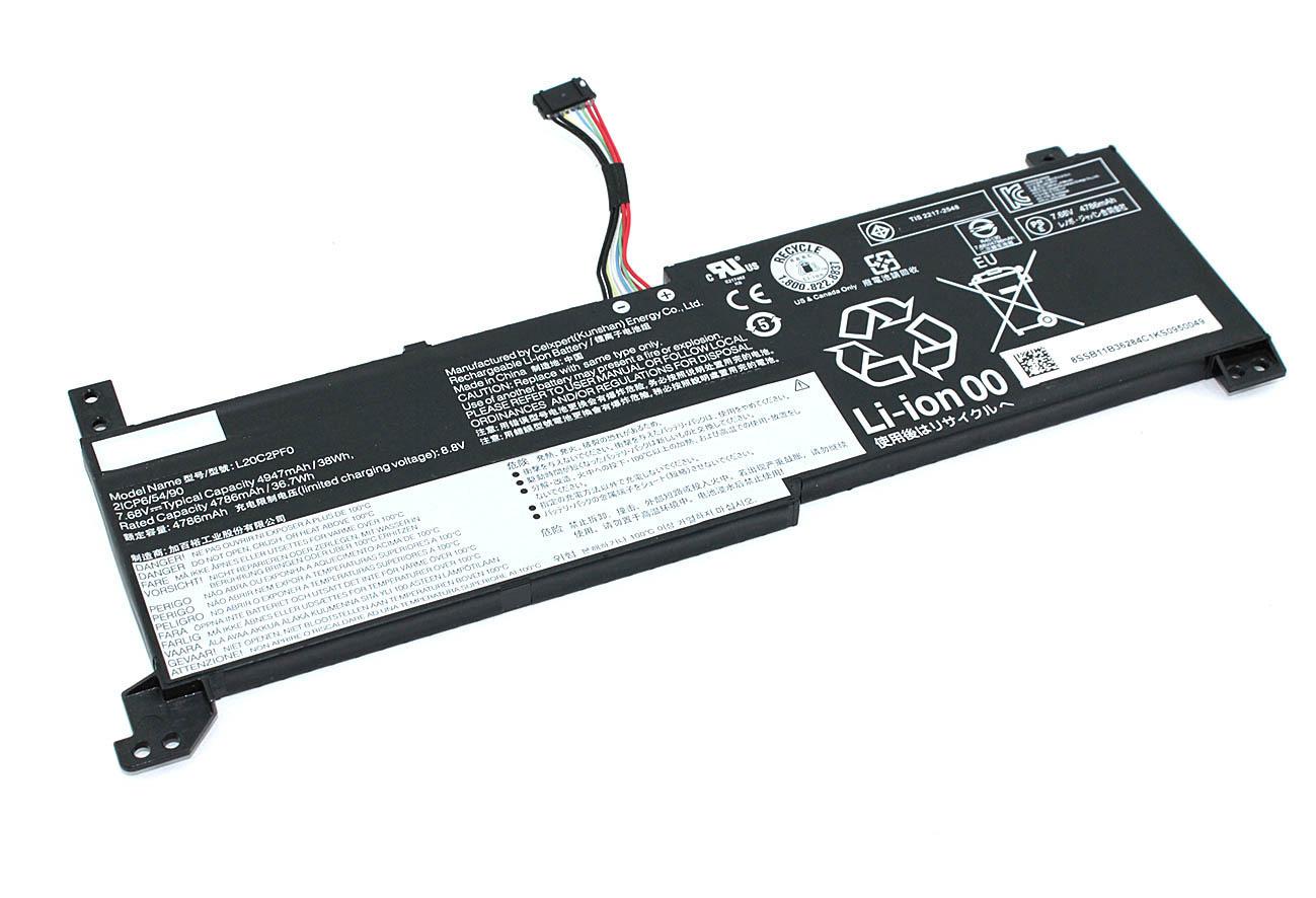 Аккумулятор для ноутбука Lenovo L20M2PF0 IdeaPad 3-14ALC6 7,68 V 4947 mAh (082296)