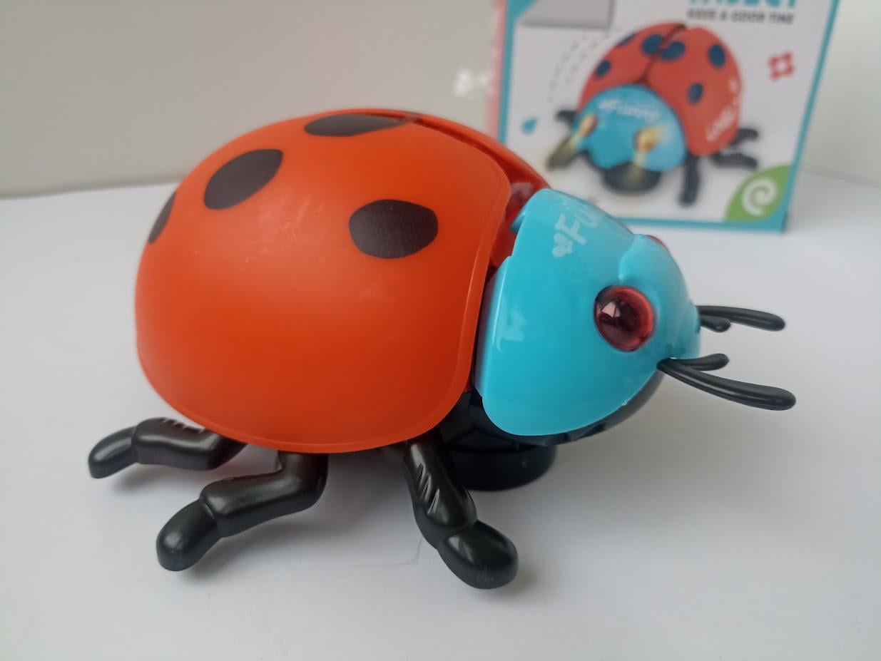 Музыкальная игрушка Божья коровка 16 см на батарейках (688-19)
