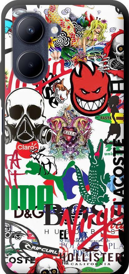 Чохол на Realme C33 Many different logos (4022b-2870-42517) Чохол на Realme C33 Many different logos (4022b-2870-42517)