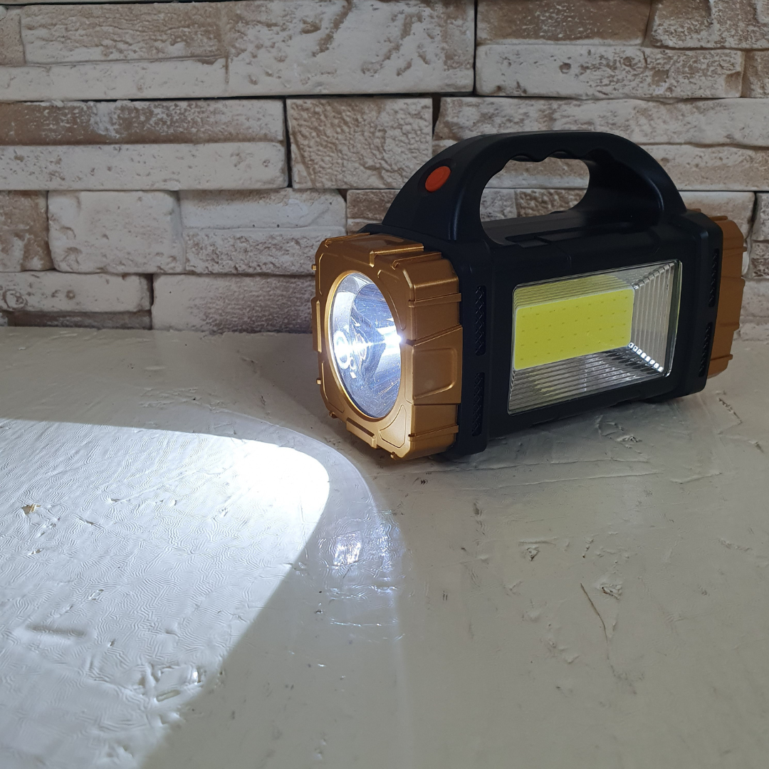 Фонарь ручной беспроводной L98-G22 IP44 LED+COB 25 Вт (20870691) - фото 11 Фонарь ручной беспроводной L98-G22 IP44 LED+COB 25 Вт (20870691) - фото 11