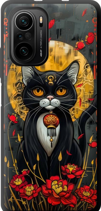 Чехол на Xiaomi Poco F3 China Cat (6134b-2280-42517) Чехол на Xiaomi Poco F3 China Cat (6134b-2280-42517)