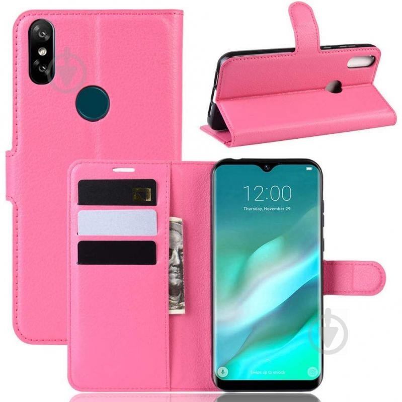 Чохол-книжка Litchie Wallet для Doogee Y8 Rose (hub_TMUi47355) - фото 2