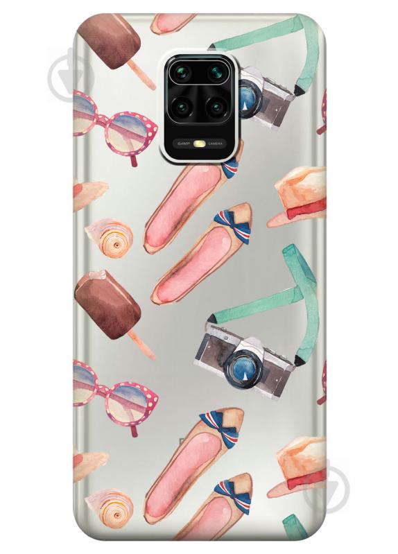 Силиконовый чехол iSwag для Xiaomi Redmi Note 9s Женские штучки (KS2540) Силиконовый чехол iSwag для Xiaomi Redmi Note 9s Женские штучки (KS2540)