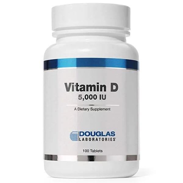 Вітамін D Douglas Laboratories Vitamin D 5000 IU 100 табл. (000022042)