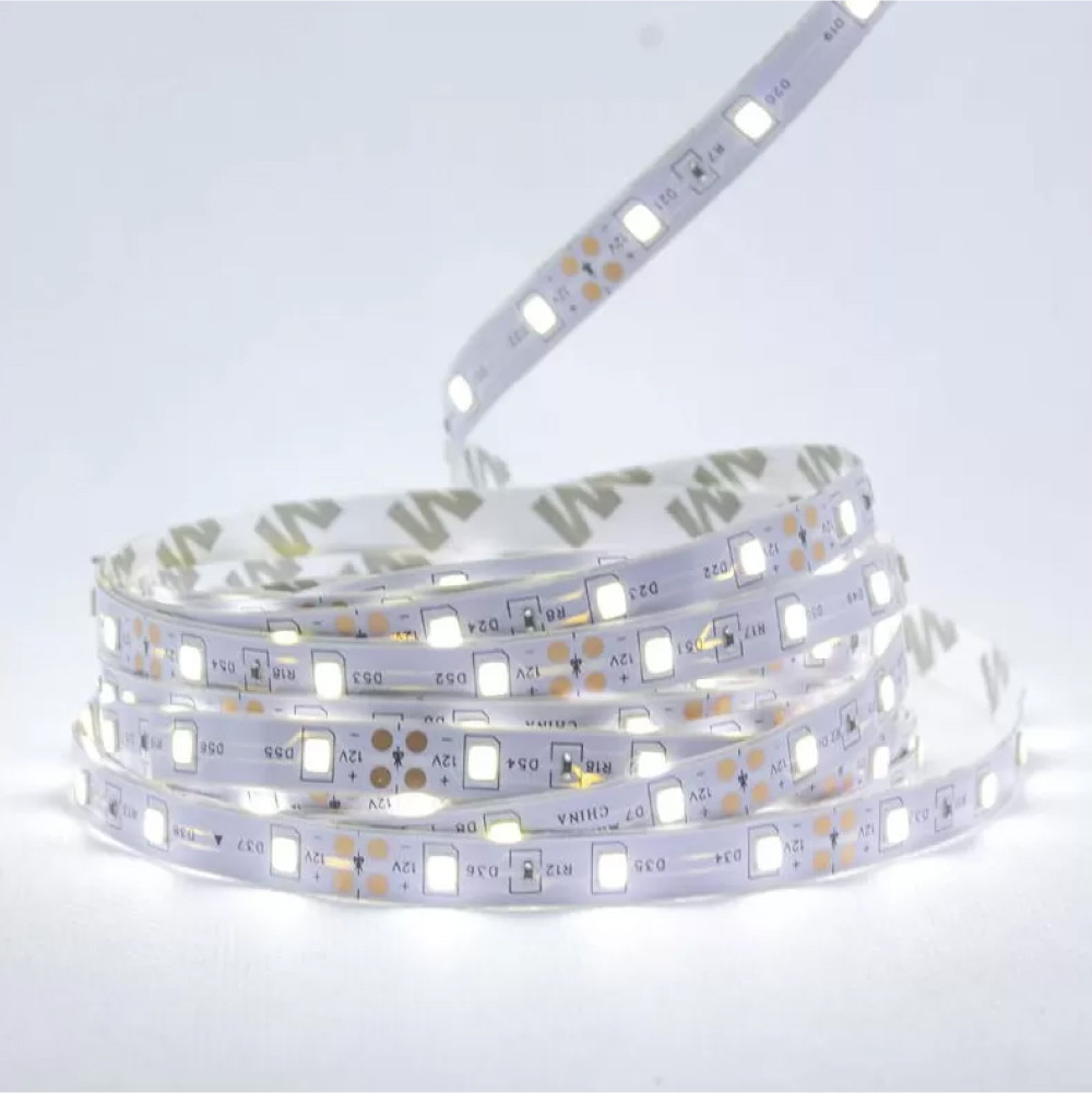 Світлодіодна стрічка від USB SMD 5050 30 LED на метр статичний режим 5 м Білий - фото 10