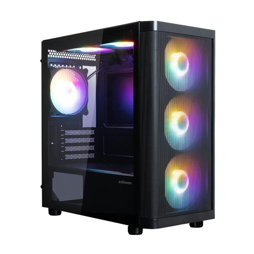 Корпус для компьютера Zalman M4 SE Mini Tower mini-ITX/mini-ATX no PSU Черный (M4SEBLACK)