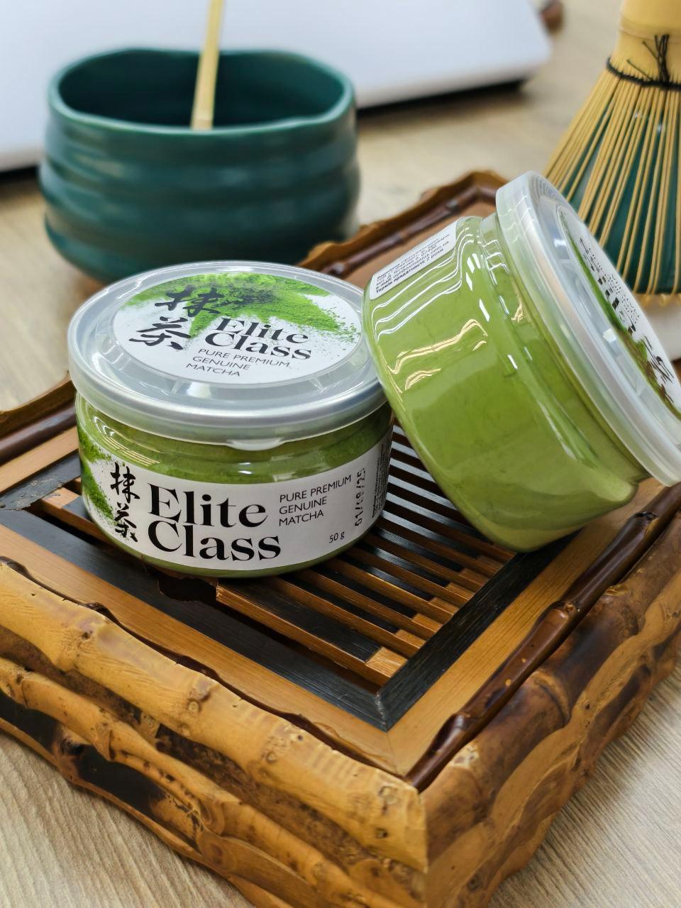Чай зелений Elite Class Матча японський в банці 50 г (OS-MATCHA-M3) - фото 2 Чай зелений Elite Class Матча японський в банці 50 г (OS-MATCHA-M3) - фото 2