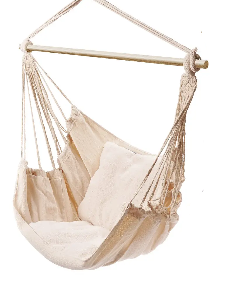 Гамак с подушками Бежевый (11467290)
