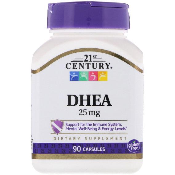 ДГЭА 21st Century DHEA 25 мг 90 Caps