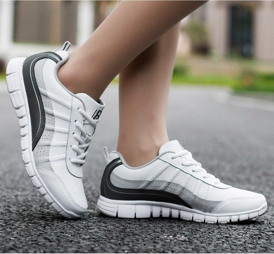 Кросівки жіночі Bona кожа р. 41 Білий/Сірий (6803261) - фото 4