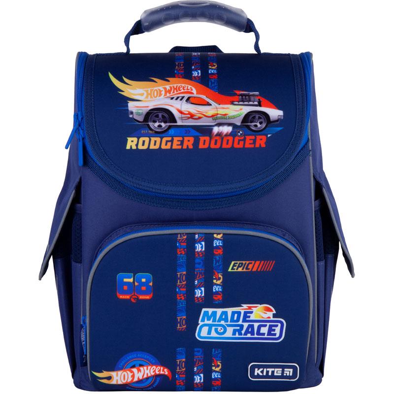 Рюкзак шкільний каркасний Kite Education Hot Wheels (HW21-501S)