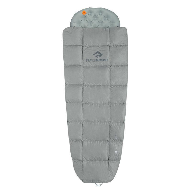 Спальний мішок-квілт Sea to Summit Cinder CdII Quilt Pale Long Grey (STS ACD2-L) - фото 8