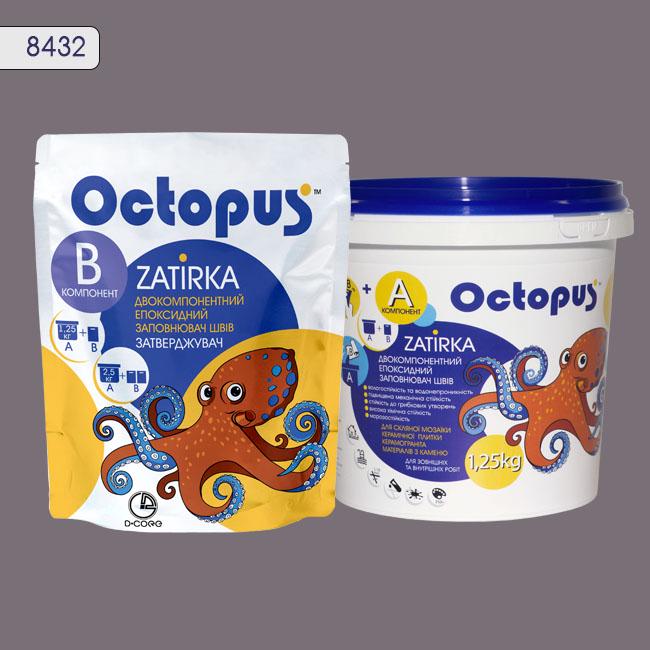 Затирка для плитки Octopus Zatirka 8432 эпоксидная 1,25 кг