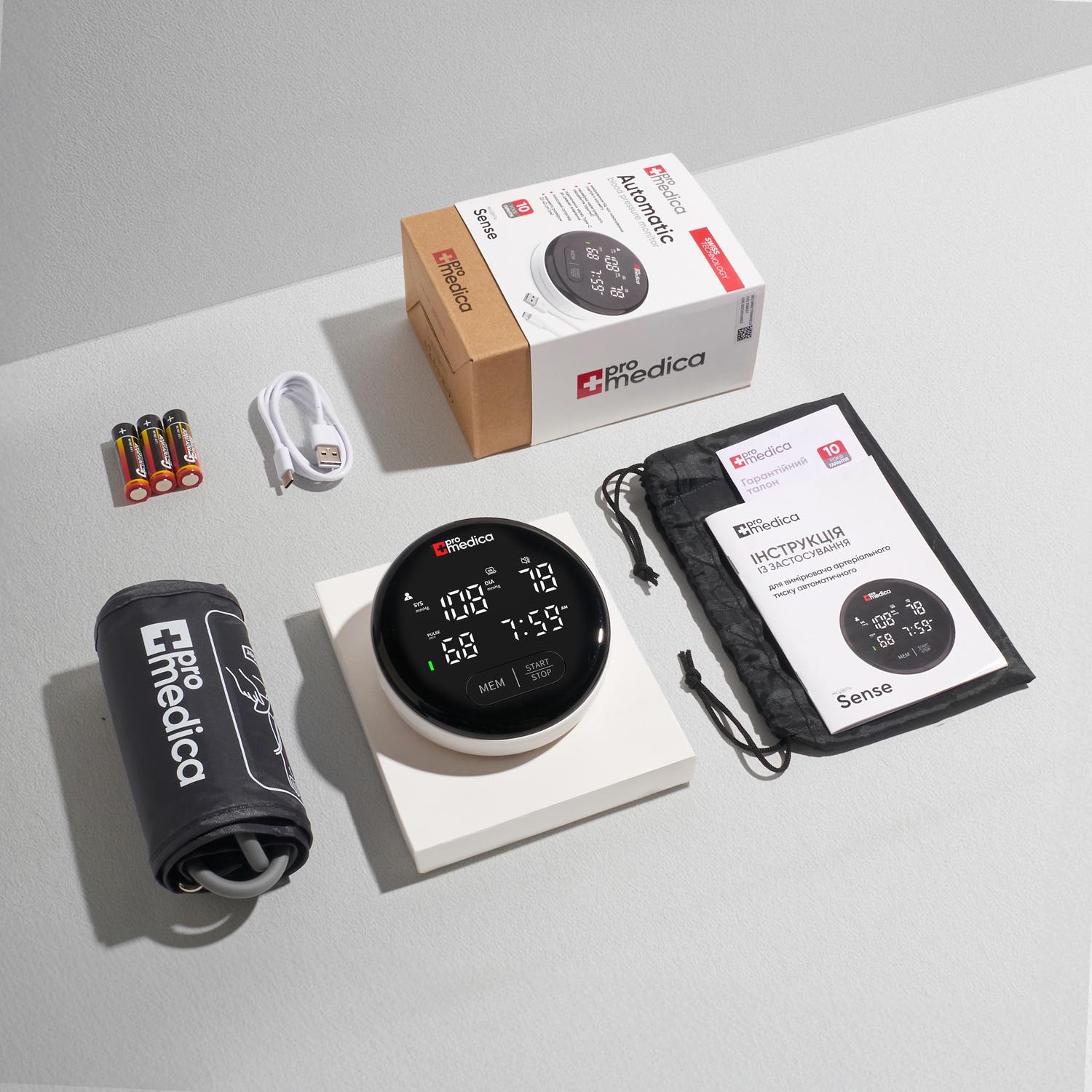 Тонометр автоматичний ProMedica Sense (CO004286) - фото 6