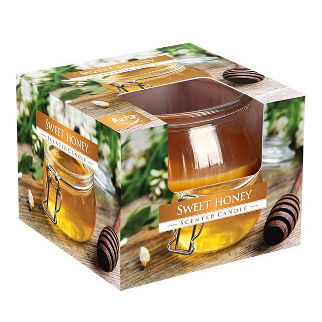 Свеча ароматическая Flora Bispol Сладкий мед (27571)