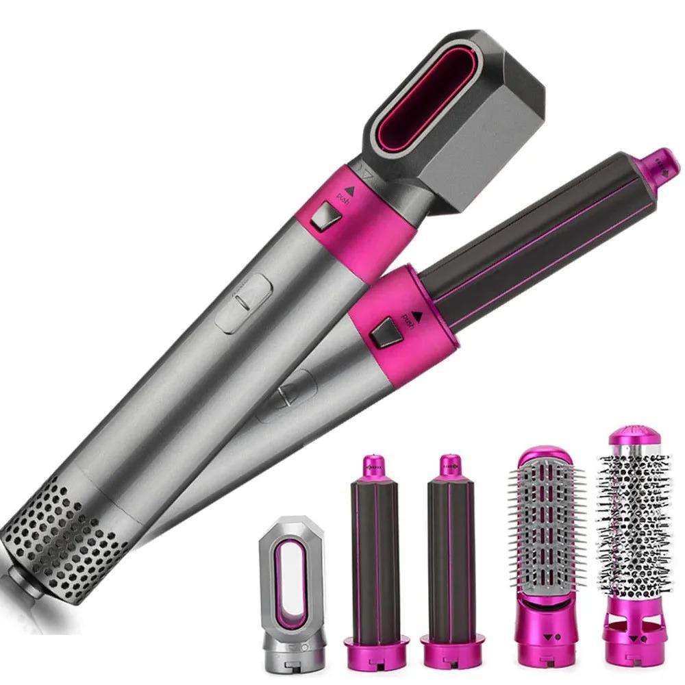 Мультистайлер 5в1 Hot Air Styler 1000 Вт Сірий (6377679)