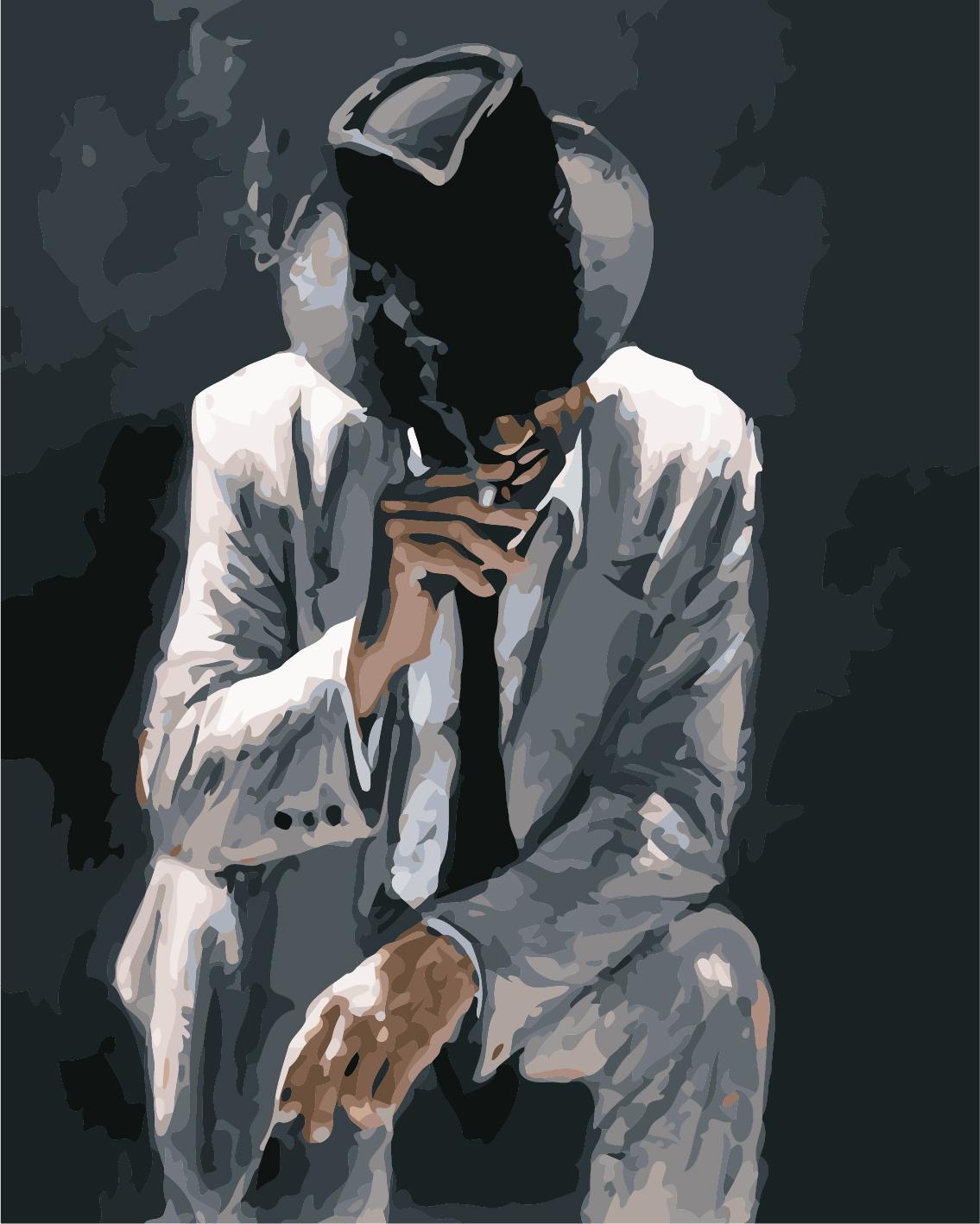 Картина по номерам Art Story Опасный мужчина 40x50 см (AS0890)