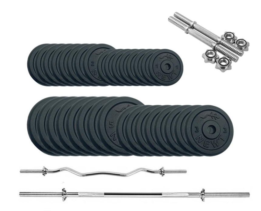 Набор штанг с гантелями Newt Gym Set-HW Home 99 кг (NE-M-HW-SET-95)