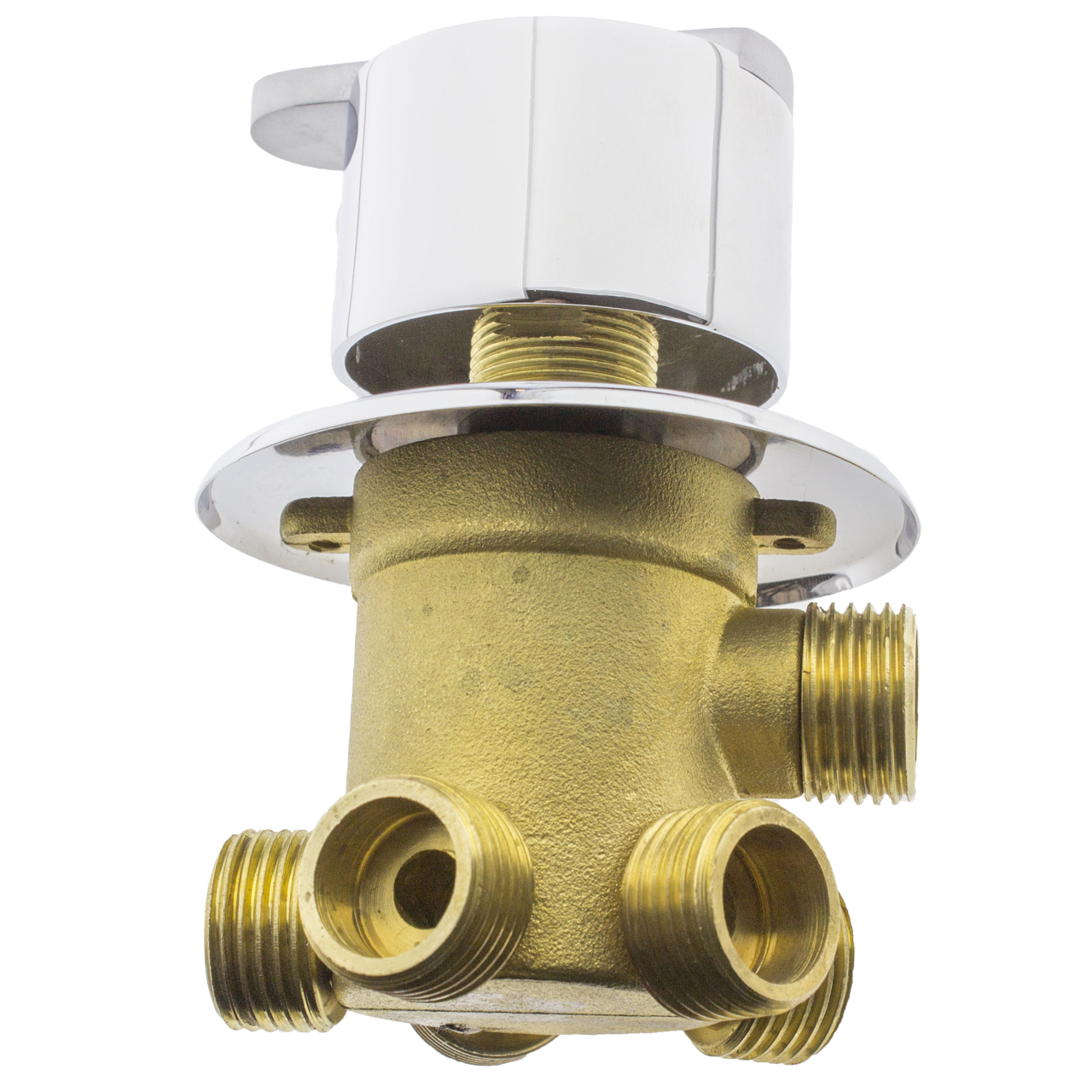 Перемикач для душової кабіни Г5 на три положення під гайку вбудовуваний (12596681)