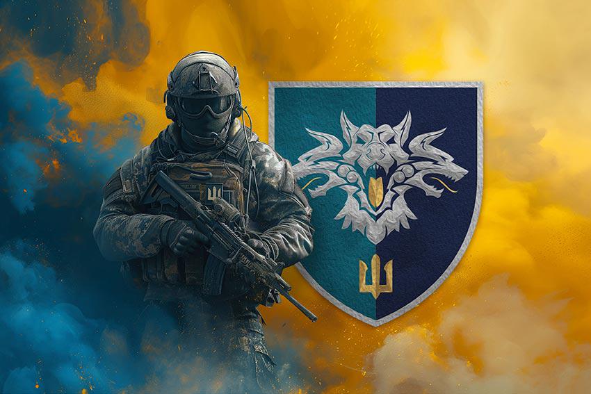 Прапор Воїн 38 ОБрМП (30325008)