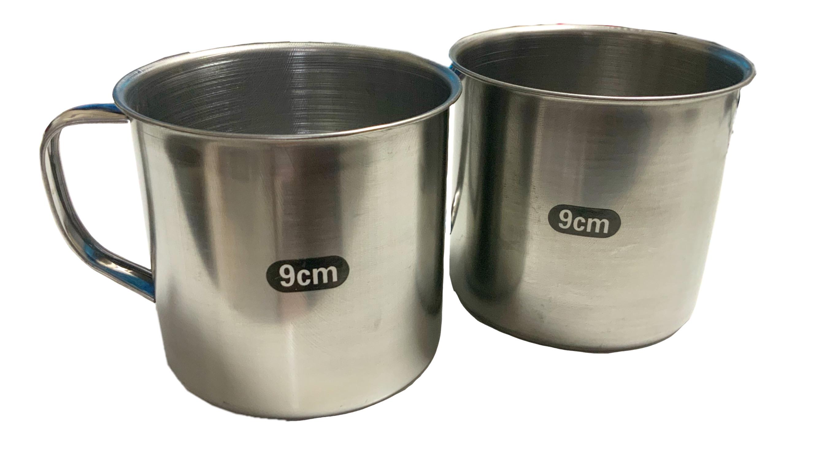 Кружка походная средняя металлическая ø 9 см 8,5 см 400 мл (00000008980) - фото 2 Кружка походная средняя металлическая ø 9 см 8,5 см 400 мл (00000008980) - фото 2