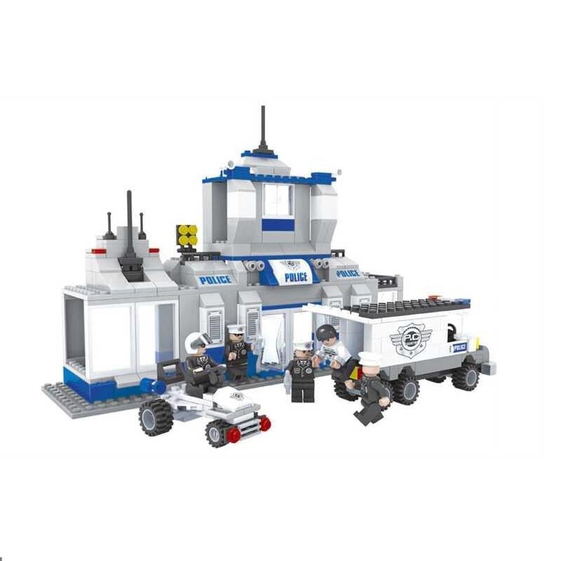 Конструктор детский Ausini Участок 459 деталей White/Blue (33360)