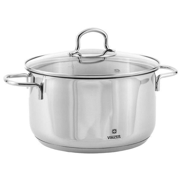 Кастрюля Vinzer Techno с крышкой 1,5 л (89080)
