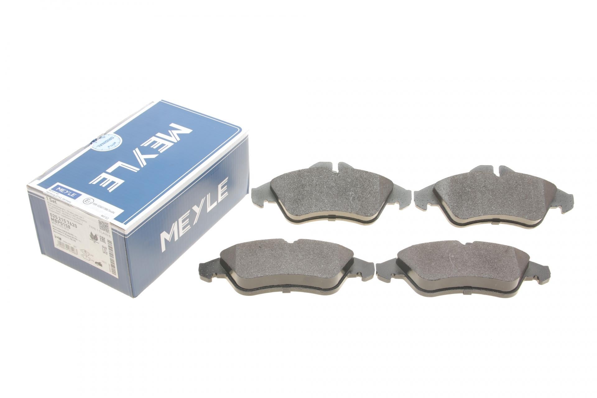 Колодки тормозные передние Meyle для MB Sprinter 208-316 96- Ate (025 215 7620)