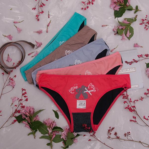 Женские трусики Nicoletta M 5 шт. Разноцветный (8997)