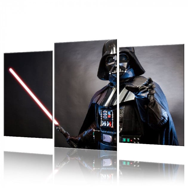Картина модульная ArtStar Дарт Вейдер ADFM0017 120х180 см 3 части