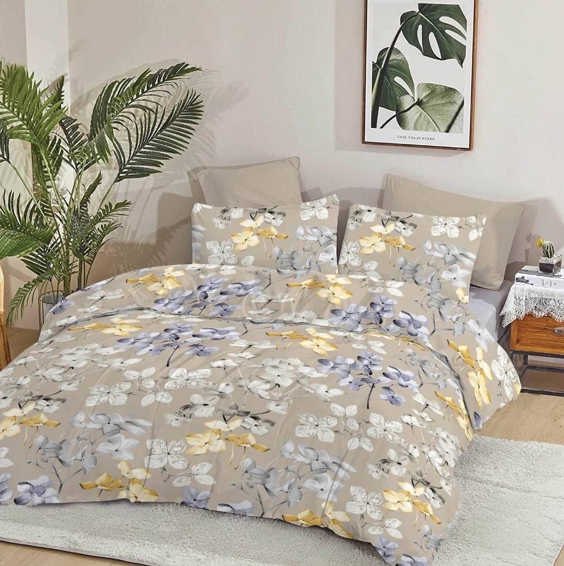 Комплект постельного белья Vital Textile Голд Люкс бязь двуспальный 180х220 см (BL2-837)
