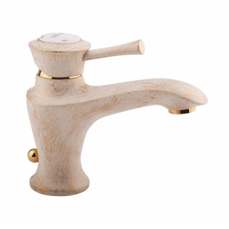 Змішувач для умивальника Bianchi Burlesque LVBBRL2002500IAWHT одноважільний Білий (60115)