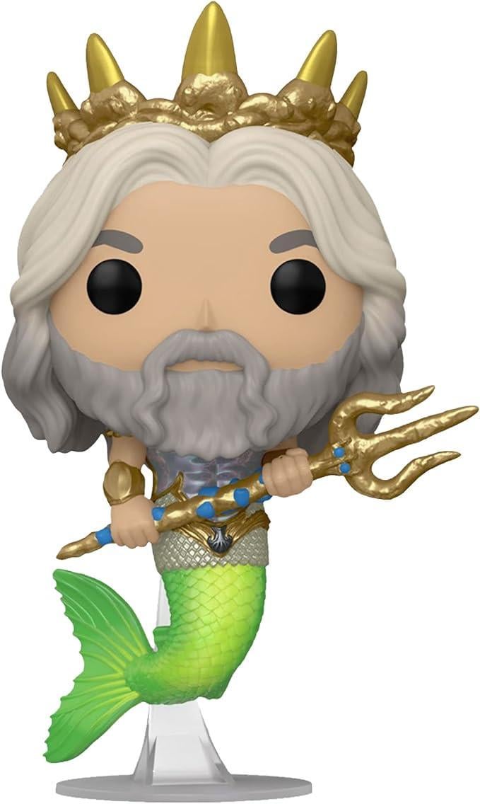 Дитяча ігрова фігурка Funko Pop The Little Mermaid King Triton 10 см (LM KT 1365)