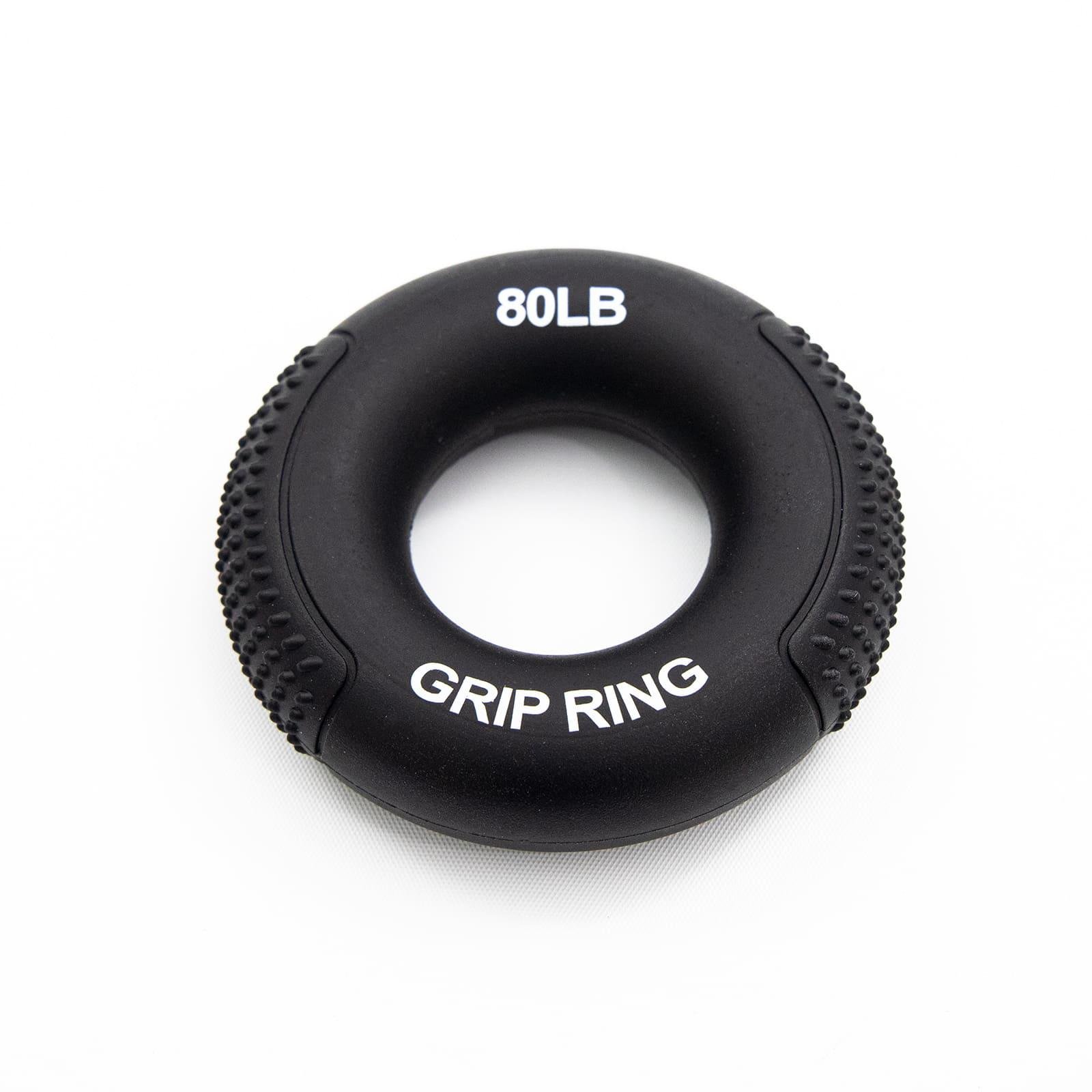 Еспандер кистьовий кільце Profi 80lb 8x2 см Чорний (MS 3409)