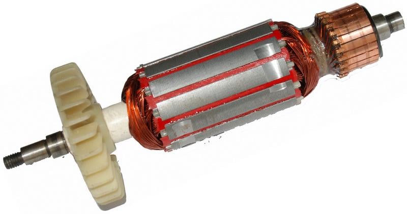 Якорь болгарка Topex 1050 Вт/Протон МШУ-125-1100/1150 (як552)