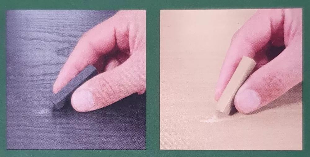 Олівець для реставрації меблів PARKSIDE P1-00185 восковий 2 шт. Вишня/Дуб - фото 3