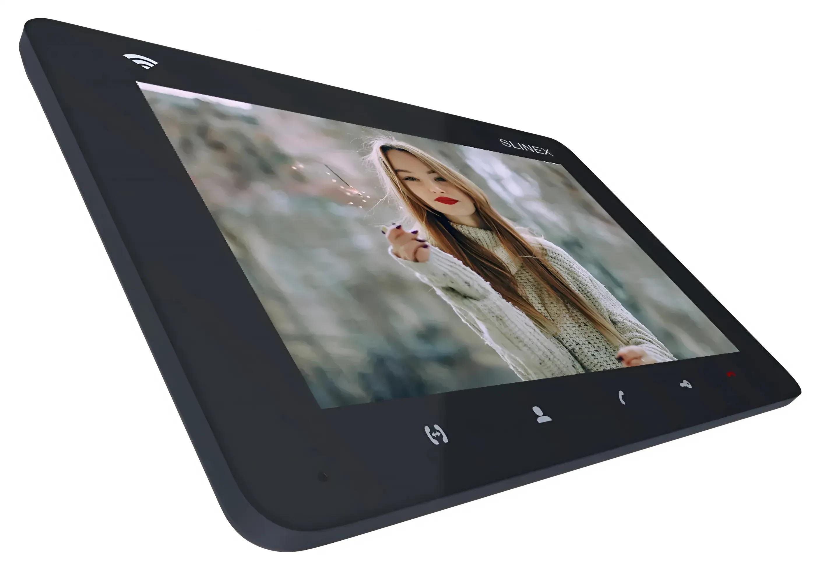 Видеодомофон Slinex SM-07N 7" TFT 1024x600 Wi-Fi Черный (99-00012645) - фото 2 Видеодомофон Slinex SM-07N 7" TFT 1024x600 Wi-Fi Черный (99-00012645) - фото 2
