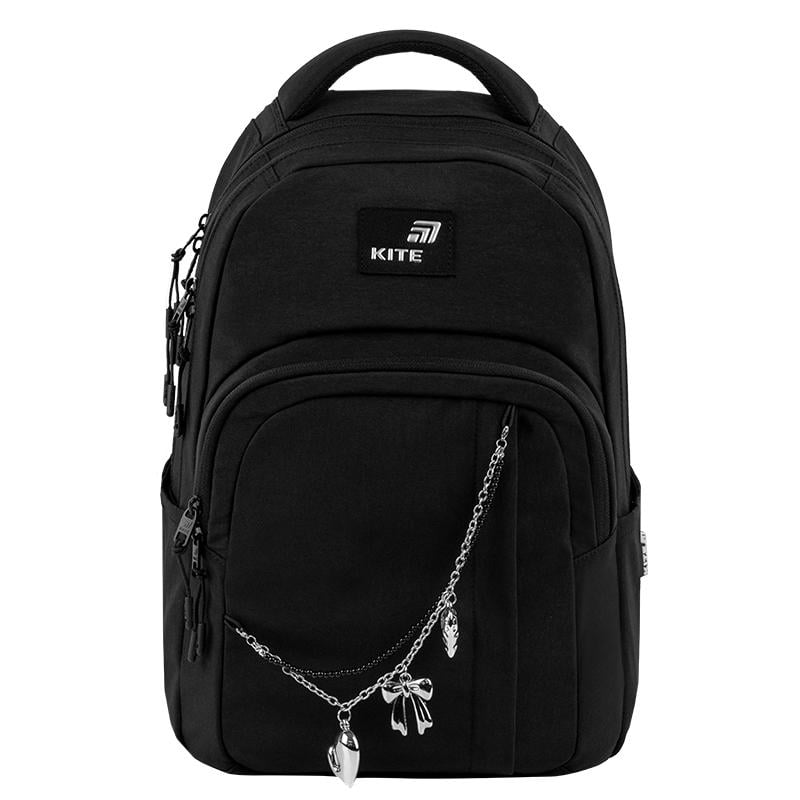 Рюкзак шкільний з ортопедичною спинкою KITE Education K26-2578M-1 Black&Charm (000996165)