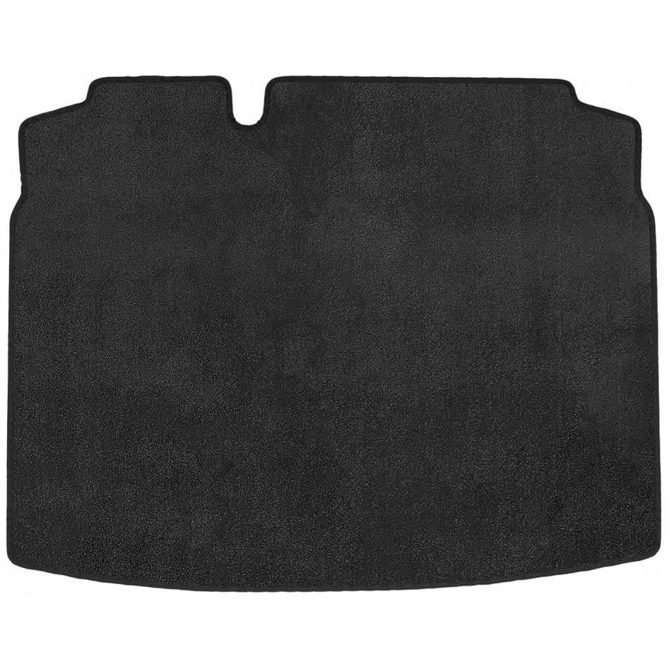 Коврик в багажник Optimal для Volkswagen Golf VI 09-12 хетчбэк с докаткой текстильный Черный (164659)