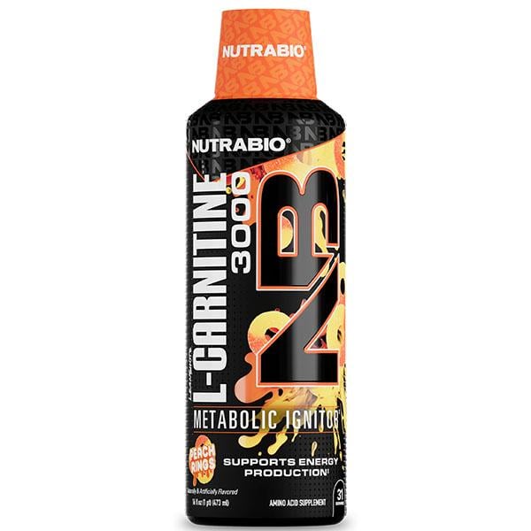 Жиросжигатель для спорта NutraBio L-Carnitine 3000 Liquid 473 мл 31 порция Peach Rings (000027212) Жиросжигатель для спорта NutraBio L-Carnitine 3000 Liquid 473 мл 31 порция Peach Rings (000027212)