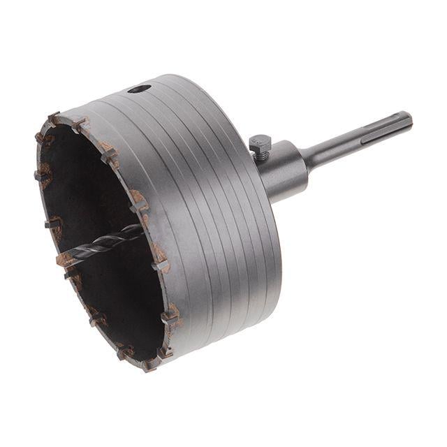 Свердло корончасте по бетону Intertoo SD-7120 120 мм перехідник SDS-plus 100 мм